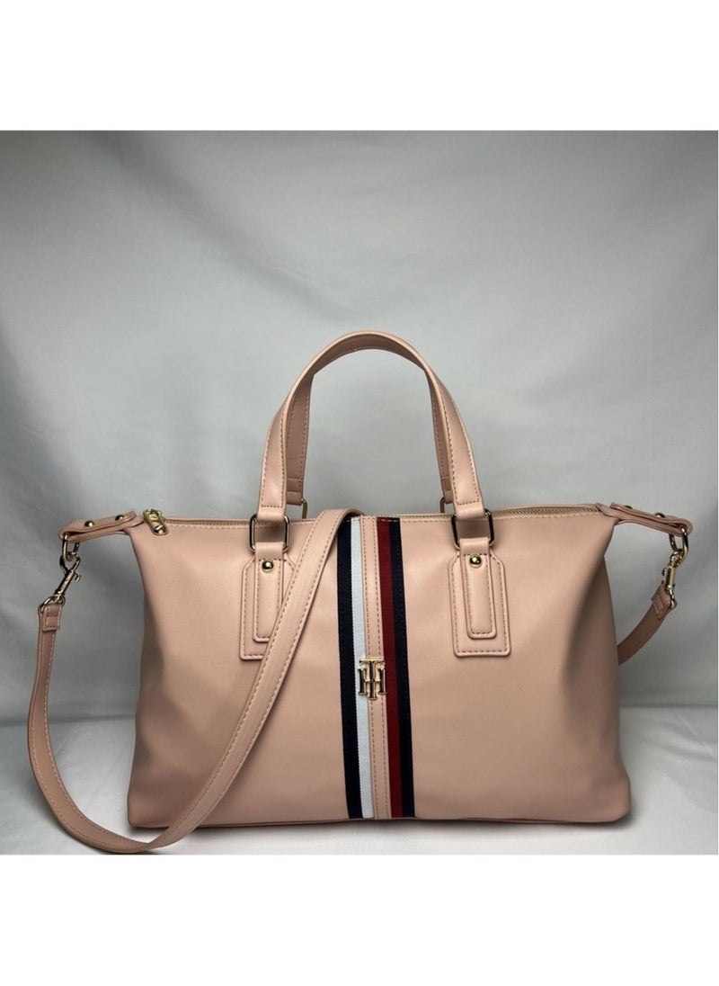 Tommy Hilfiger Plus Tommy Hilfiger Women's Jaden Satchel Crossbody Bag  - Image 1