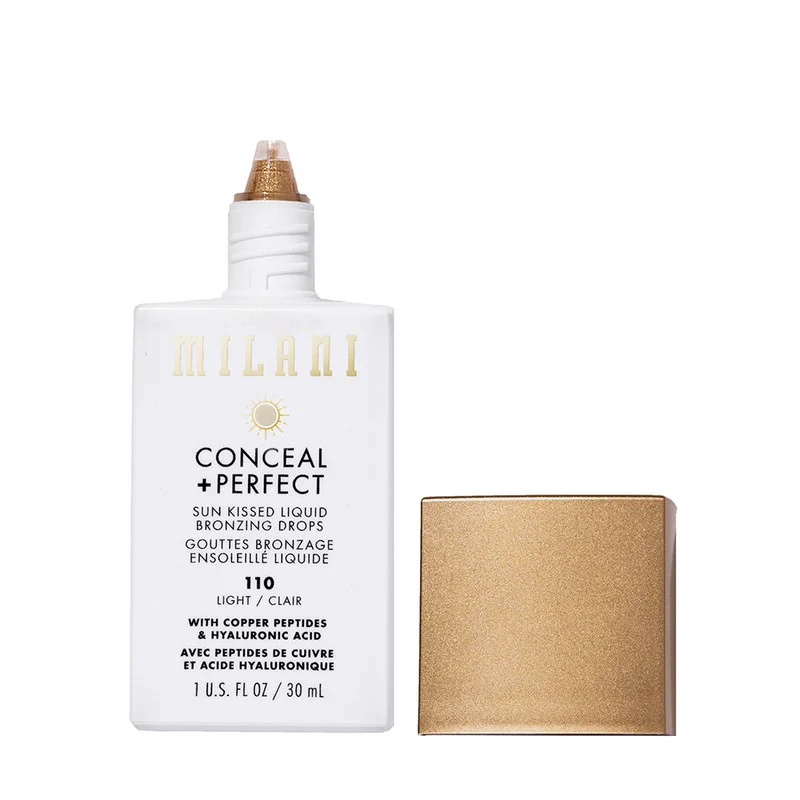 Milani Milani Conceal + Perfect Sun Kissed Liquid Bronzing Drops 110 Light