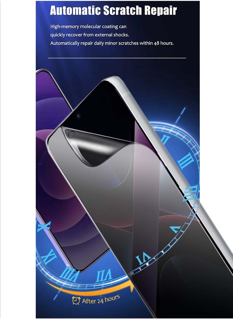 Yesido Xiaomi Poco X7 Pro 5G 2025 Yesido Premium Hydrogel Anti Spy / Anti Privacy Film Thin and Flexible Screen Protector (MSHFMP) - Clear  - Image 5