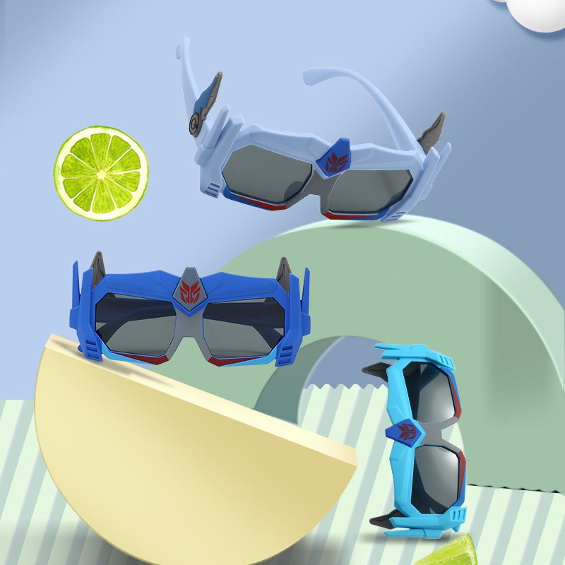 2024 children''s sunglasses cute cartoon-shaped junior polarized glasses student sunglasses sunglasses sunglasses 8152 - Image 4