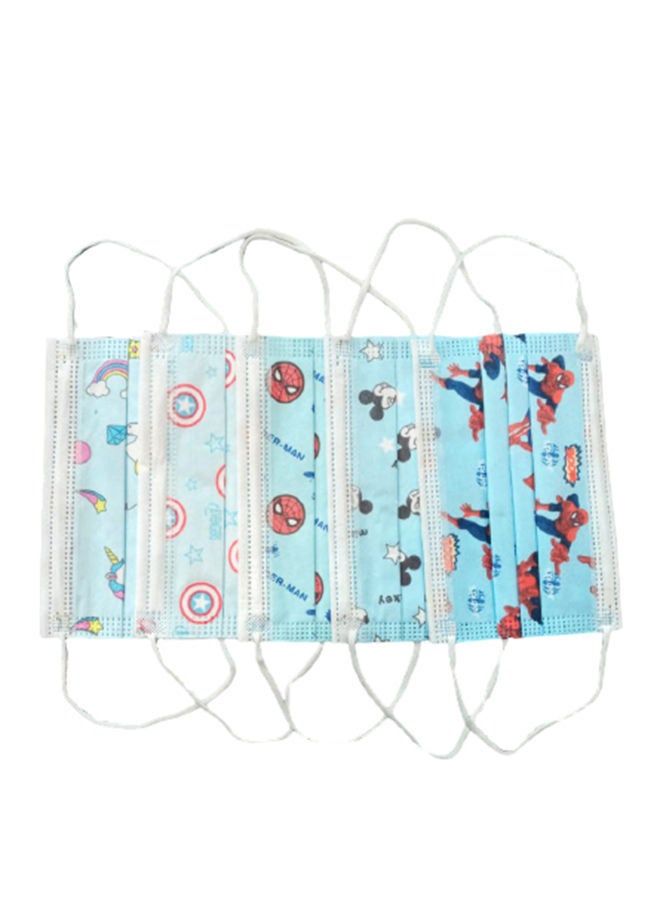 NIBEMINENT 50-Piece 3 Kids Disposable Face Assorted Mask - Image 3