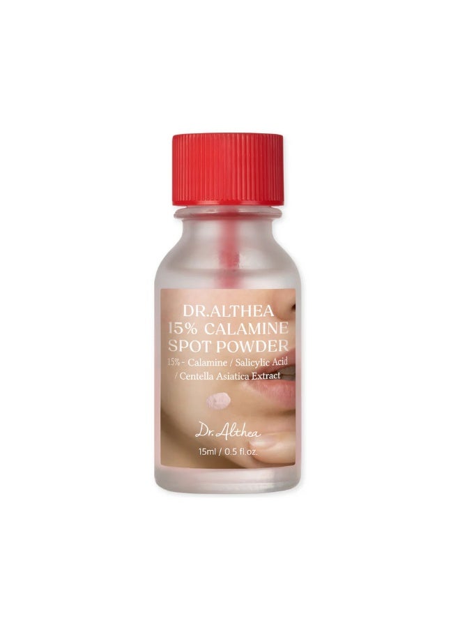 DRALTHEA 15% Calamine Spot Powder 15ML - Image 1