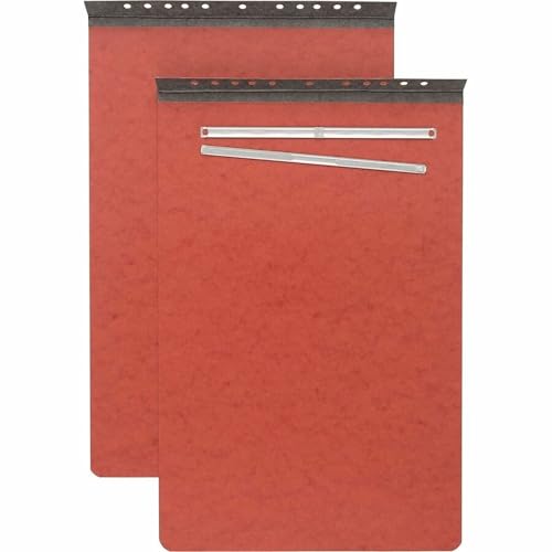 ACCO Brands ACCO Pressboard Report Cover, Side Bound, Tyvek Reinforced Hinge, 11 x 17 Inch Sheet Size, 8.5 Inch Centers, Red (A7047078A) - Image 5