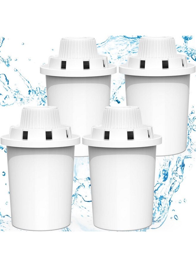 lesotc (4 Pack) Pet Water Fountain Filters Replacement, Filter Cartridge for lesotc Dog Water Fountain/Dog Water Bowl Dispenser, High-efficiency & Safer & Cleaner Water - Image 1