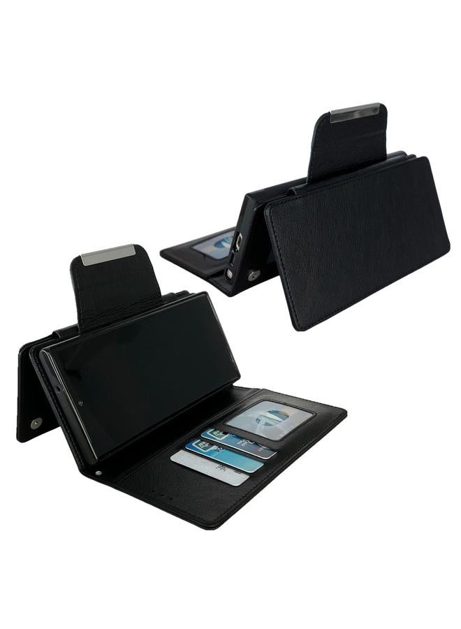 اس-توب جراب جلدي متعدد الوظائف لهاتف Samsung Galaxy A36 5G مع محفظة لـ 7 بطاقات - Image 4