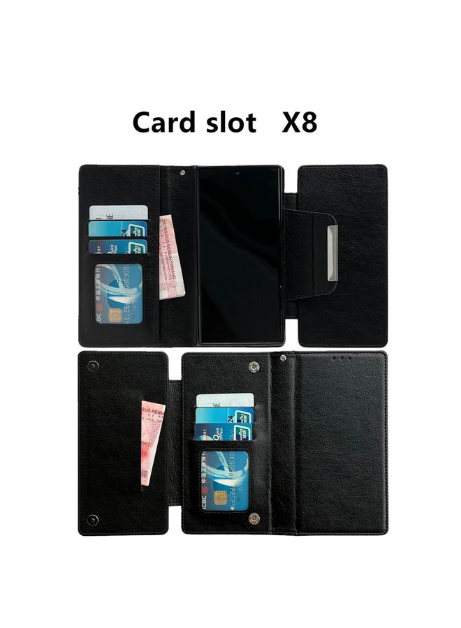 اس-توب جراب جلدي متعدد الوظائف لهاتف Samsung Galaxy A36 5G مع محفظة لـ 7 بطاقات - Image 5