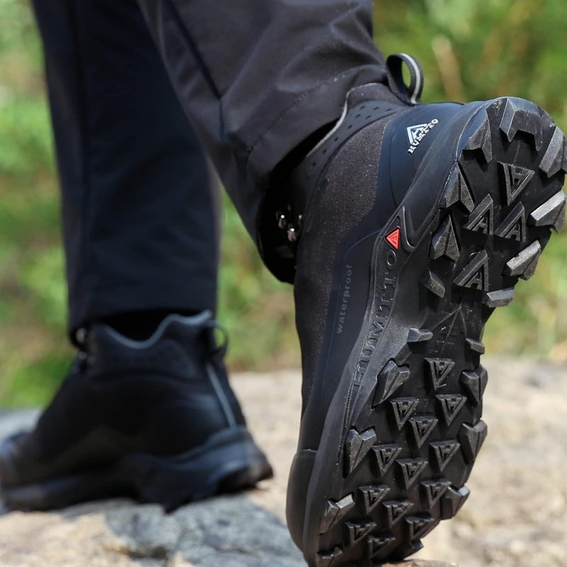 HUMTTO Men's All-Terrain Waterproof Hiking Boots Lightweight Breathable Outdoor Ankle Boots Trekking Hiking - Image 3