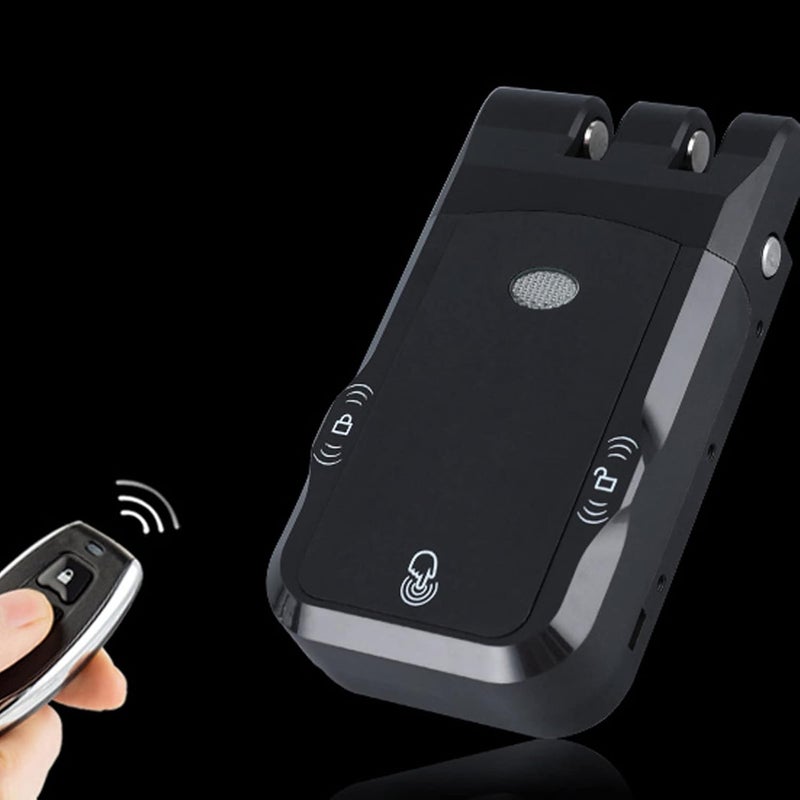 كلاراكو قفل باب الدخول بدون مفتاح، قفل إلكتروني غير مرئي بدون مفتاح، أقفال ذكية آمنة مقاومة للماء، قفل داخلي يعمل باللمس بدون مفتاح للتحكم عن بعد، للمنزل والشقق والمكتب - Image 4