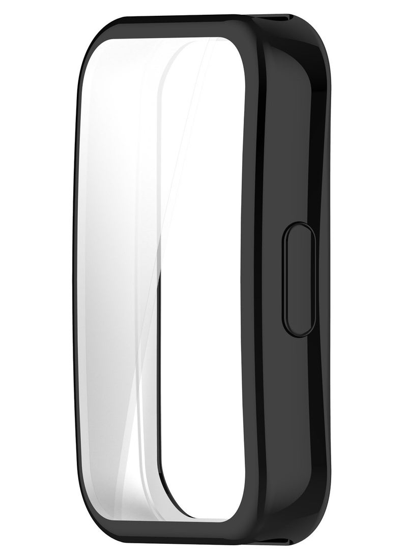 TPU Shockproof Screen Protector Cover Case for Huawei Band 8/Band 9/Band 10 Black