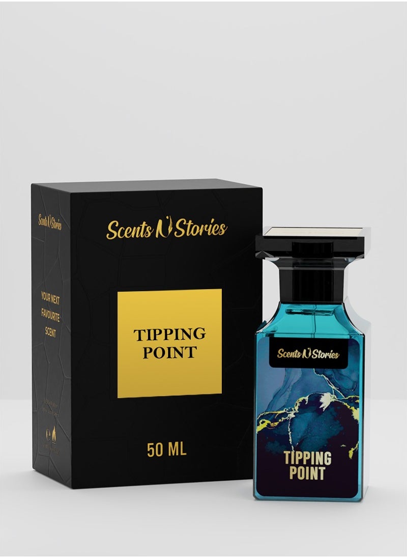 Scents N Stories - Tipping Point #1 Office Wear Perfume For Men | Super Long Lasting | 50ml - Image 1