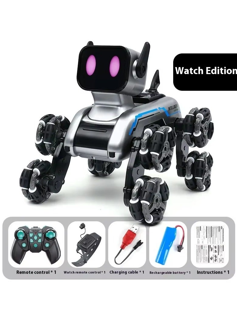 Z Create Design Remote control car eight-wheel stunt mechanical dog electric watch sensing intelligent remote control car value endurance [dual electric] - Image 1