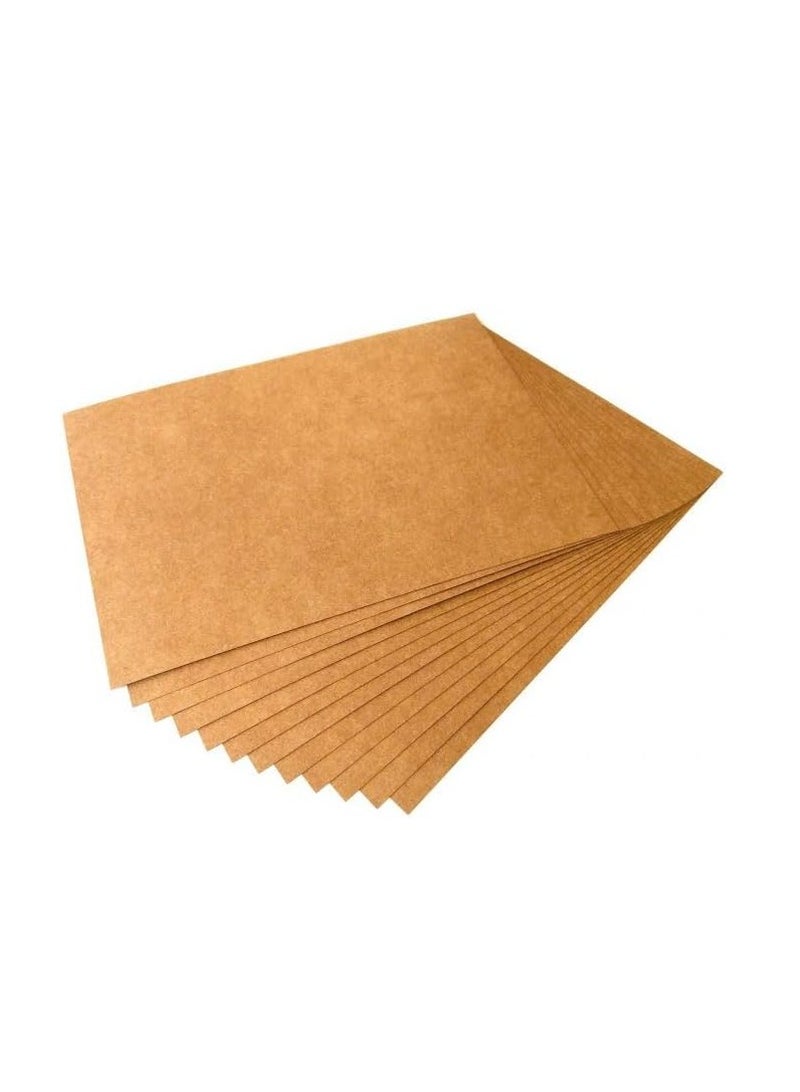 Terabyte Brown Kraft Paper Thick Cardstock A4, 300gsm (50 Sheets) - Image 2