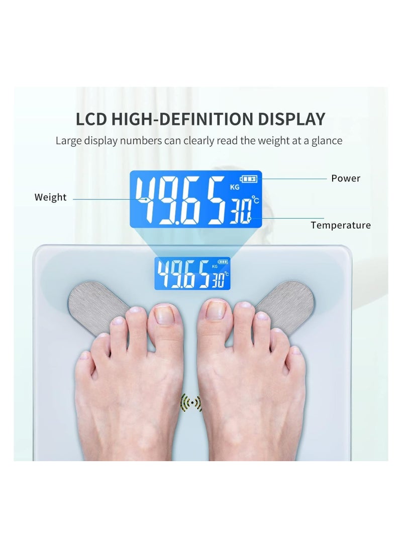 SKY-TOUCH Multifunctional Smart Body Fat Scale Electronic Led Digital  - Image 3