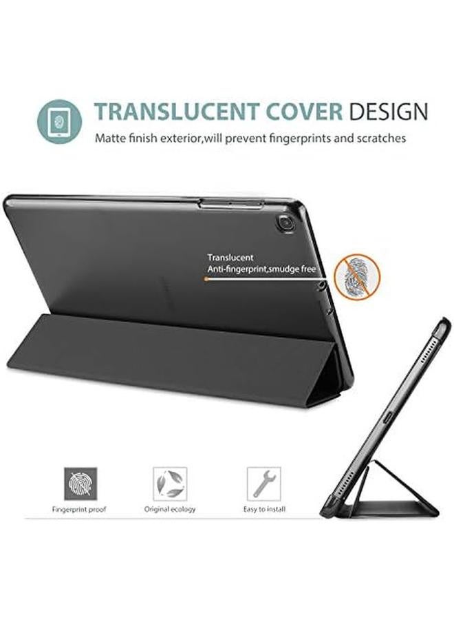 Procases Galaxy Tab A 10.1 Case 2019 Model T510 T515 T517 Slim Lightweight Stand Case Shell Cover For 10.1 Inch Galaxy Tab A Tablet Sm T510 Sm T515 Sm T517 2019 Release Black - Image 3