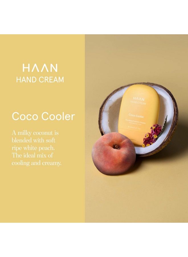Haan Hand Cream Refill Bag Nourishing Moisturizer For Dry Cracked Hands 96% Natural Ingredients Coco Cooler 5.07 Fl. Oz  - Image 5