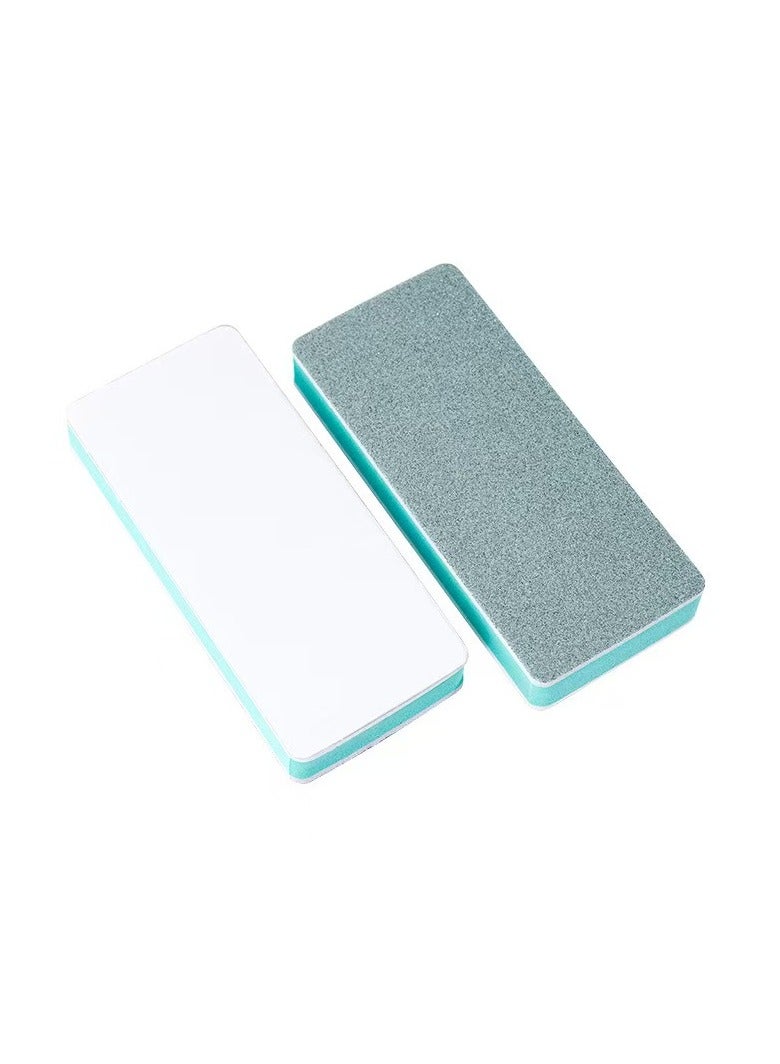 Double-Sided Sponge Nail File Polisher Sanding Board Manicure Tool - Image 1