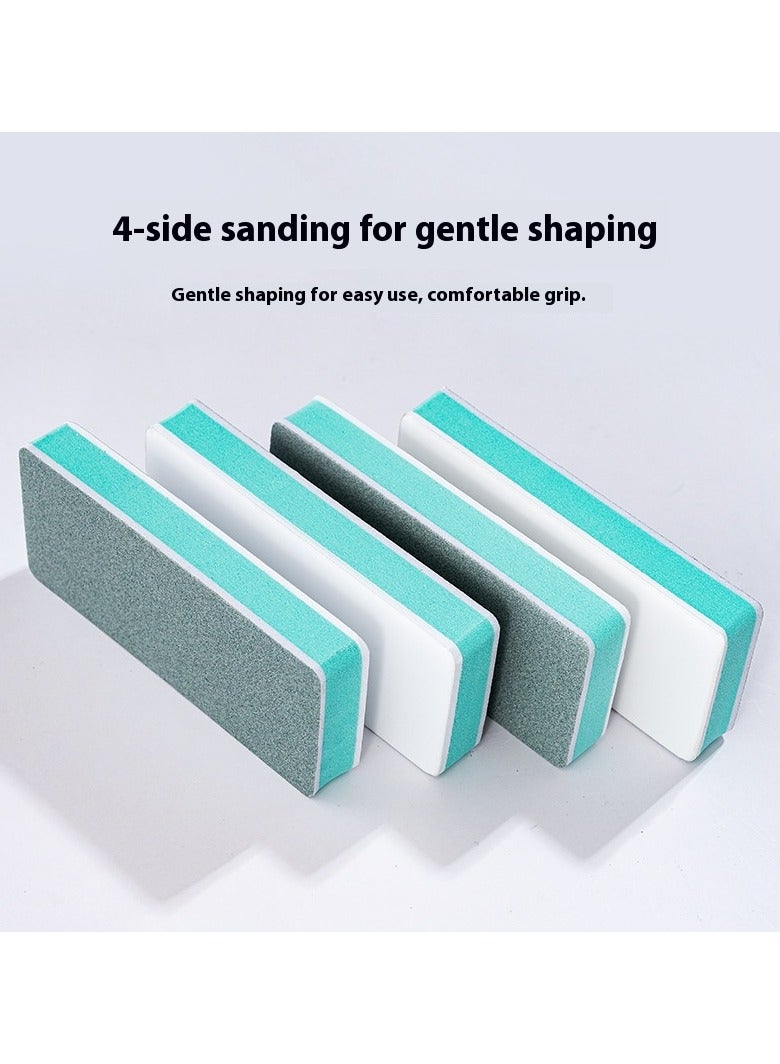 Double-Sided Sponge Nail File Polisher Sanding Board Manicure Tool - Image 5