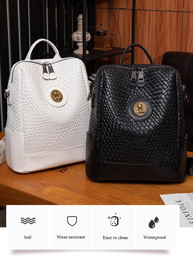 DUNISO 2 in 1 Women's Backpack Fashionable Travel Backpack For Women Large Capacity School Backpack Shoulder Bag with Detachable Shoulder Strap For College Girls Students - Image 2