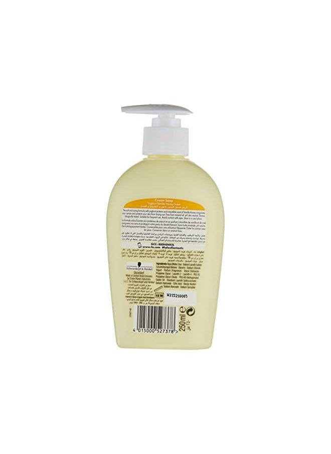 Fa - Fa Liquid Hand Soap Yoghurt Vanilla Honey 250 Ml  1 Piece - Image 1
