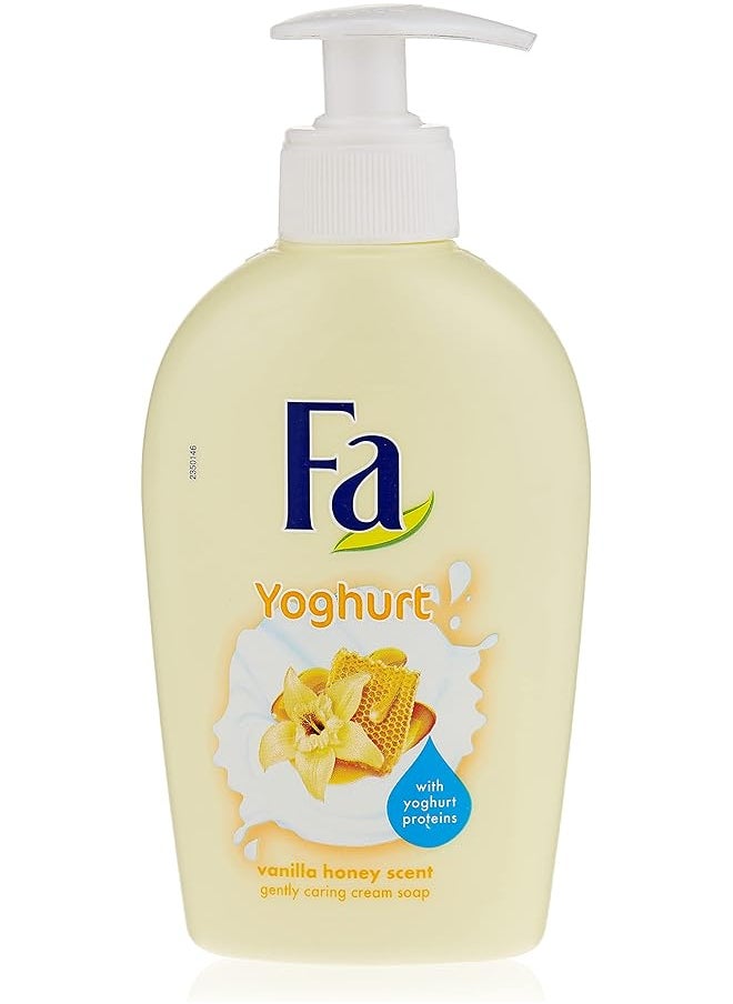 Fa - Fa Liquid Hand Soap Yoghurt Vanilla Honey 250 Ml  1 Piece - Image 1
