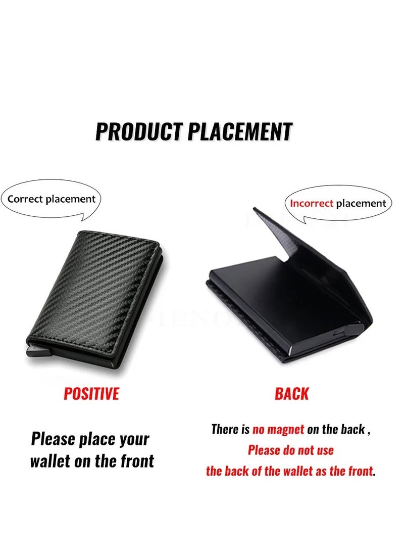 Daytoyz Anti Rfid Credit Card Holder Smart Minimalist Wallet Pocket Men Women Slim Cardholder Bank Secure Creditcard Case Dropshipping  - Image 3