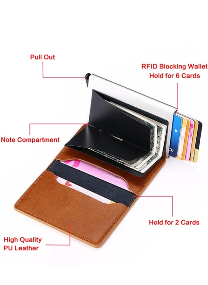 Daytoyz Anti Rfid Credit Card Holder Smart Minimalist Wallet Pocket Men Women Slim Cardholder Bank Secure Creditcard Case Dropshipping  - Image 5