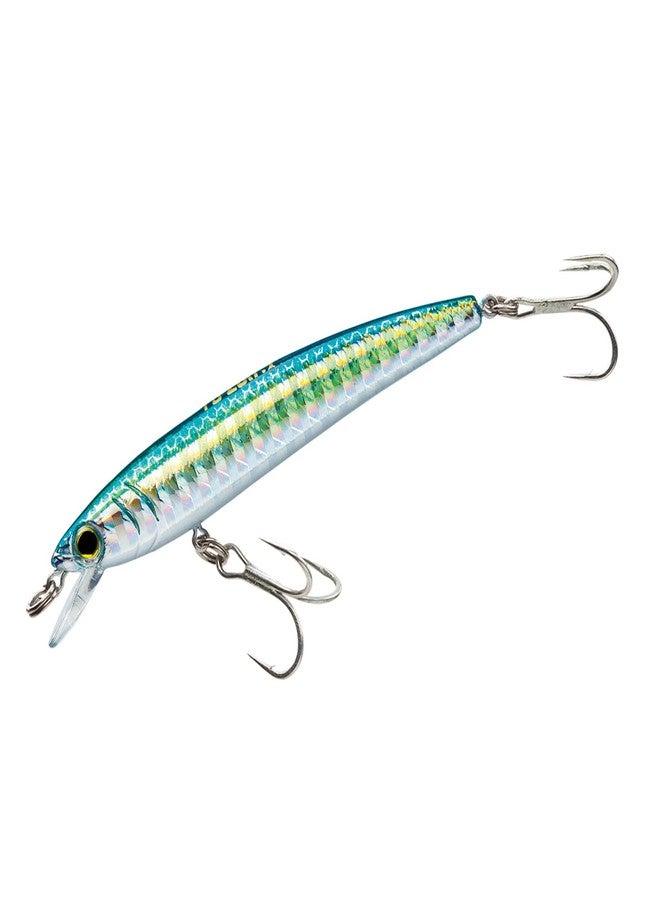 DUEL Yo-Zuri F1165-M176 Pins Minnow Sinking Lure, Green Gold,70mm 2-3/4" - Image 1