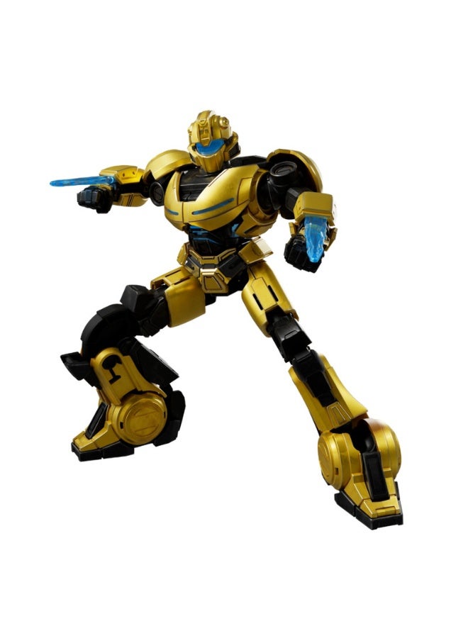 Blokees Transformers ONE Classic Class B-127 Action Figure Model Kit | Buildable Robot Toy with Glowing Eyes & Accessories | STEM Construction Set for Kids & Adults | Collectible Display Model (96 Pieces) - Image 4