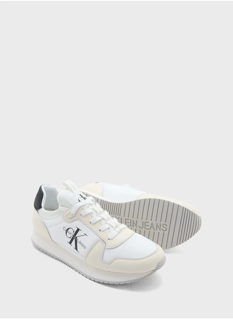 كالفن كلاين جينز Lace Up Low Top Sneakers