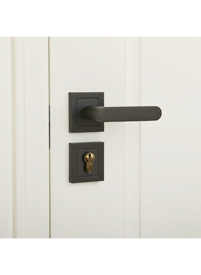 Siag Barbaros Rosetta Cylinder Door Handle - Image 1