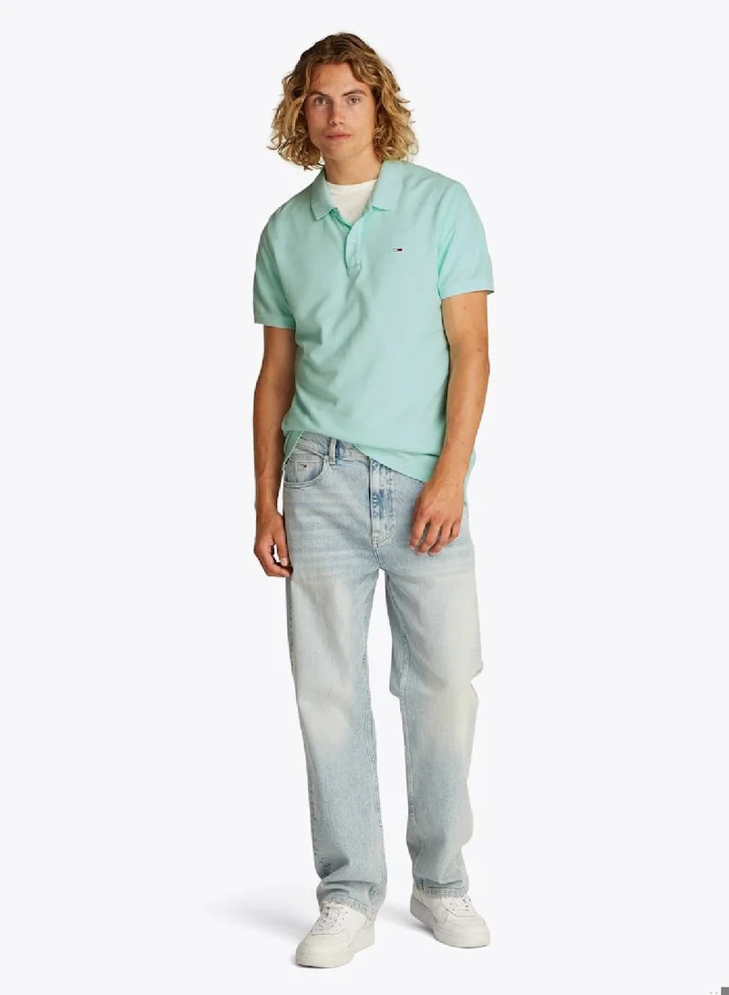 TOMMY JEANS Slim Essential Cotton Polo