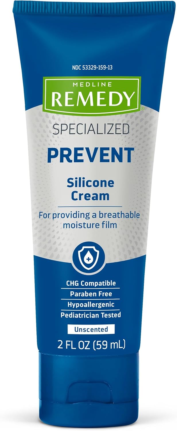 Medline Medline Remedy Specialized Silicone Cream for Skin Moisturization Advanced Formula 2 oz