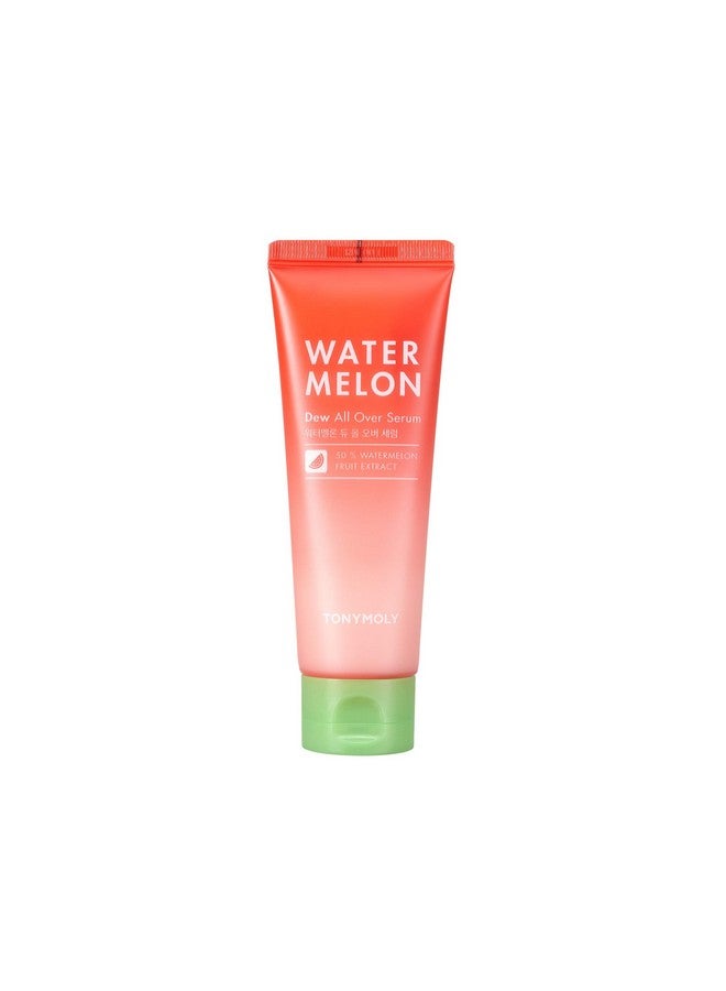 Watermelon Dew All Over Serum - Hydrating Face And Body Serum With Watermelon Extract, Aloe, And Centella Asiatica - Lightweight, Non-Sticky, 120Ml