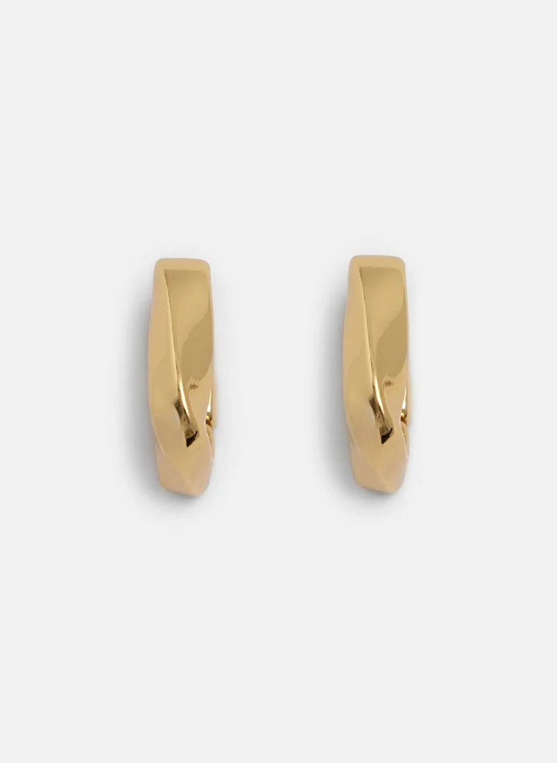 Lichi  Curved oval earrings for Women | Best Price UAE