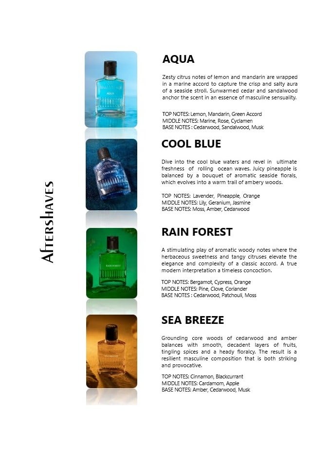 Royal Mirage 100ml Aftershave Aqua - Image 5