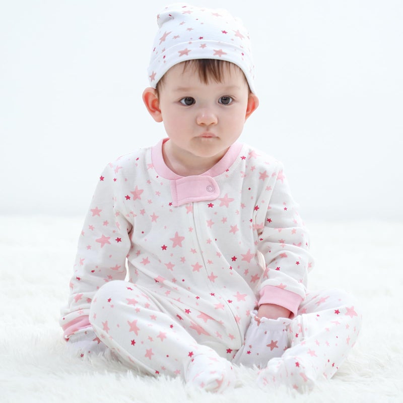 Ruliby New Born Baby Clothes Pink Newborn Boy Girl Essentials Accessories Layette Set 0-3 Month - Image 5