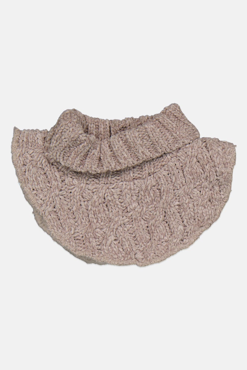 Cool Club Kids Girl Textured Scarf 25 D cm, Light Grey 