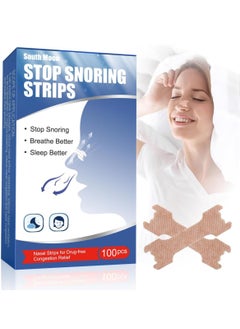 RATSAW Nasal Strips 100pcs Anti Snore Nasal Strips  Free Nose Strips Universal Adjustable Stop Snoring Sleeping Aid For Snoring Women And Men  - Image 1