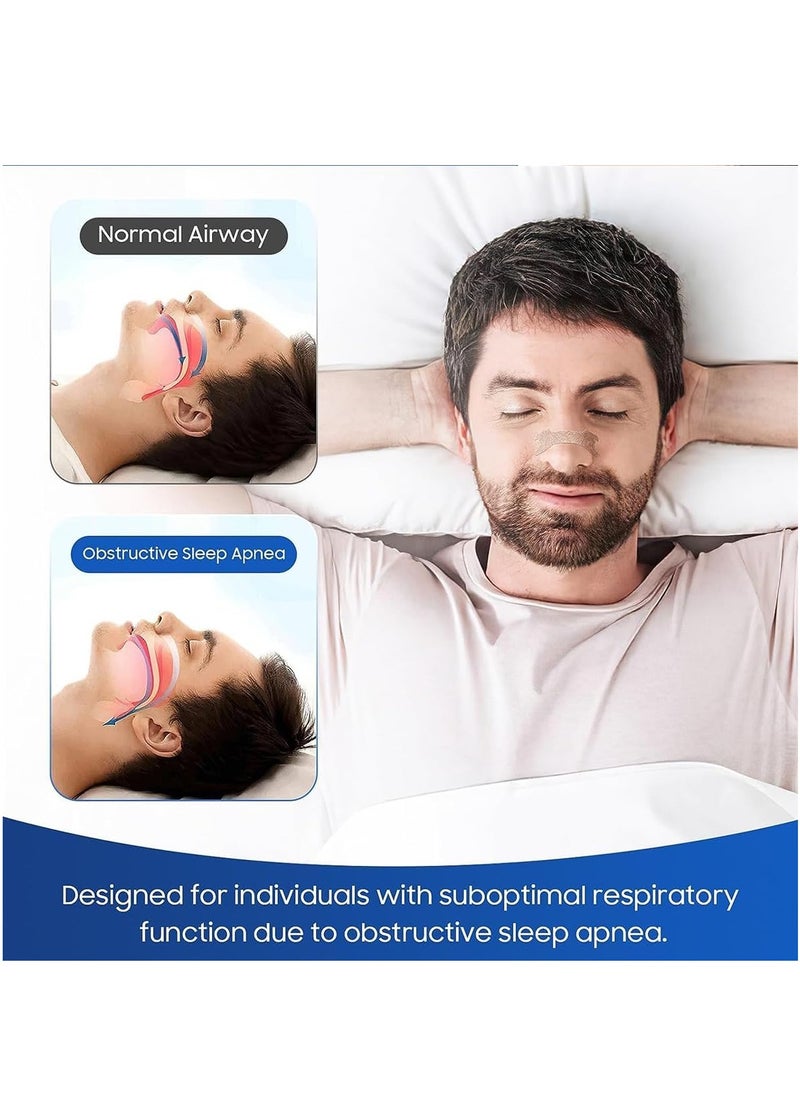 RATSAW Nasal Strips 100pcs Anti Snore Nasal Strips  Free Nose Strips Universal Adjustable Stop Snoring Sleeping Aid For Snoring Women And Men  - Image 5