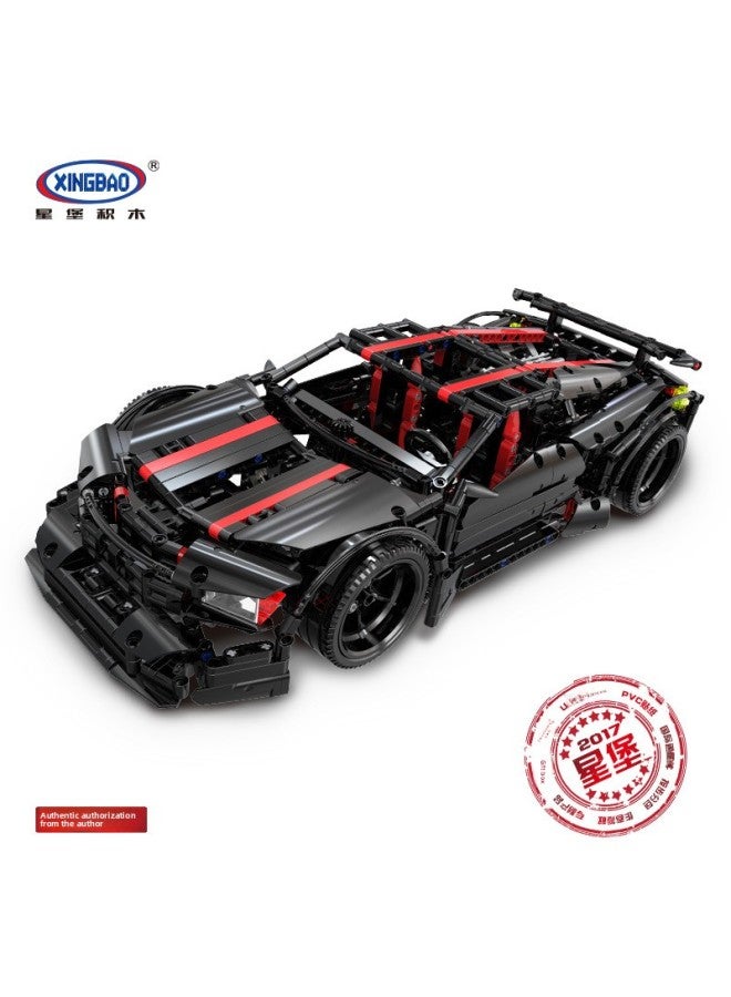 Building Blocks - 2015 Assassin X19 Building Blocks - Yuxing Supercar Series, Engine Model, High-Difficulty Assembly, Compatible with Mainstream Brands, Suitable for Adults and Children's Collectors. - Image 4