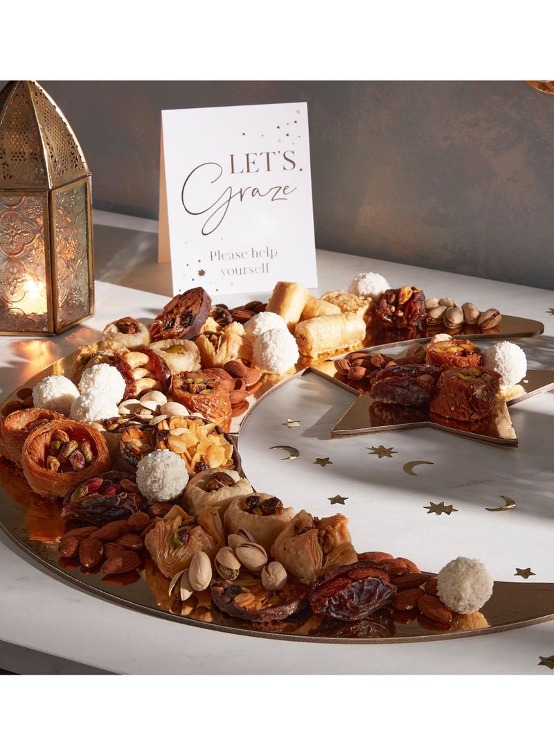 جينجر راي لوح رعي الهلال والنجوم [ذهبي] - Image 2