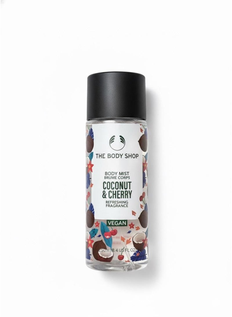 ذا بودي شوب رذاذ الجسم بجوز الهند والكرز ٢٥٠ مل