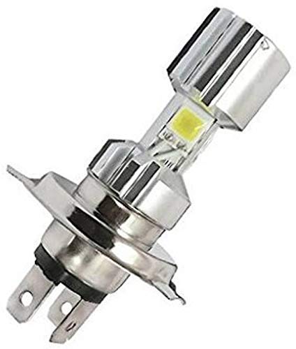 Spedy Silver Missile Hi Low Beam H4 Bike Bulb Motorcycle LED Headlight Bulb for Honda CB Unicorn 160 - Image 1