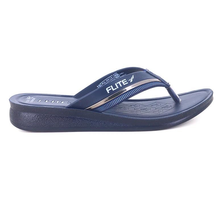 FLITE PUL-204 Women's PU Slippers | Outdoor Comfortable Flip-Flops for Women & Girls | Anti-Slip Durable Thong Sandals for Ladiers (Pink, UK Footwear Size System, Adult, Women, Numeric, Medium, 5) - Image 3