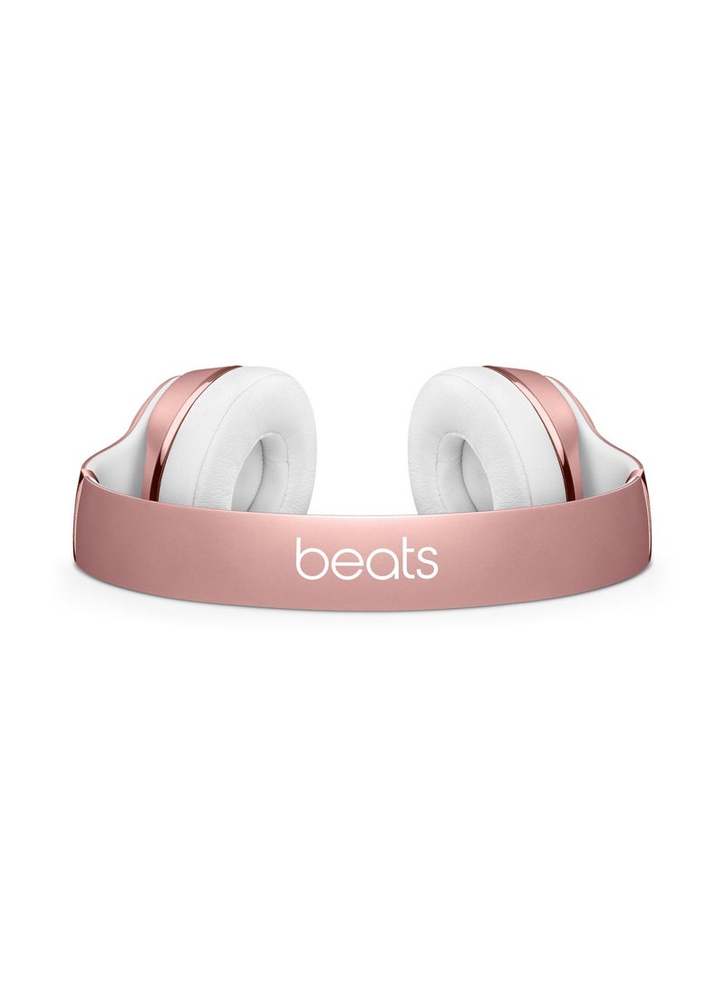 beats Solo3 Wireless On-Ear Headphones Rose Gold - Image 3