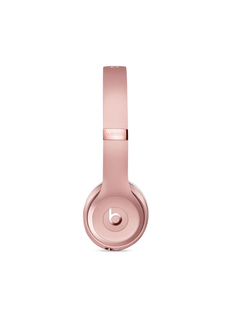 beats Solo3 Wireless On-Ear Headphones Rose Gold - Image 2