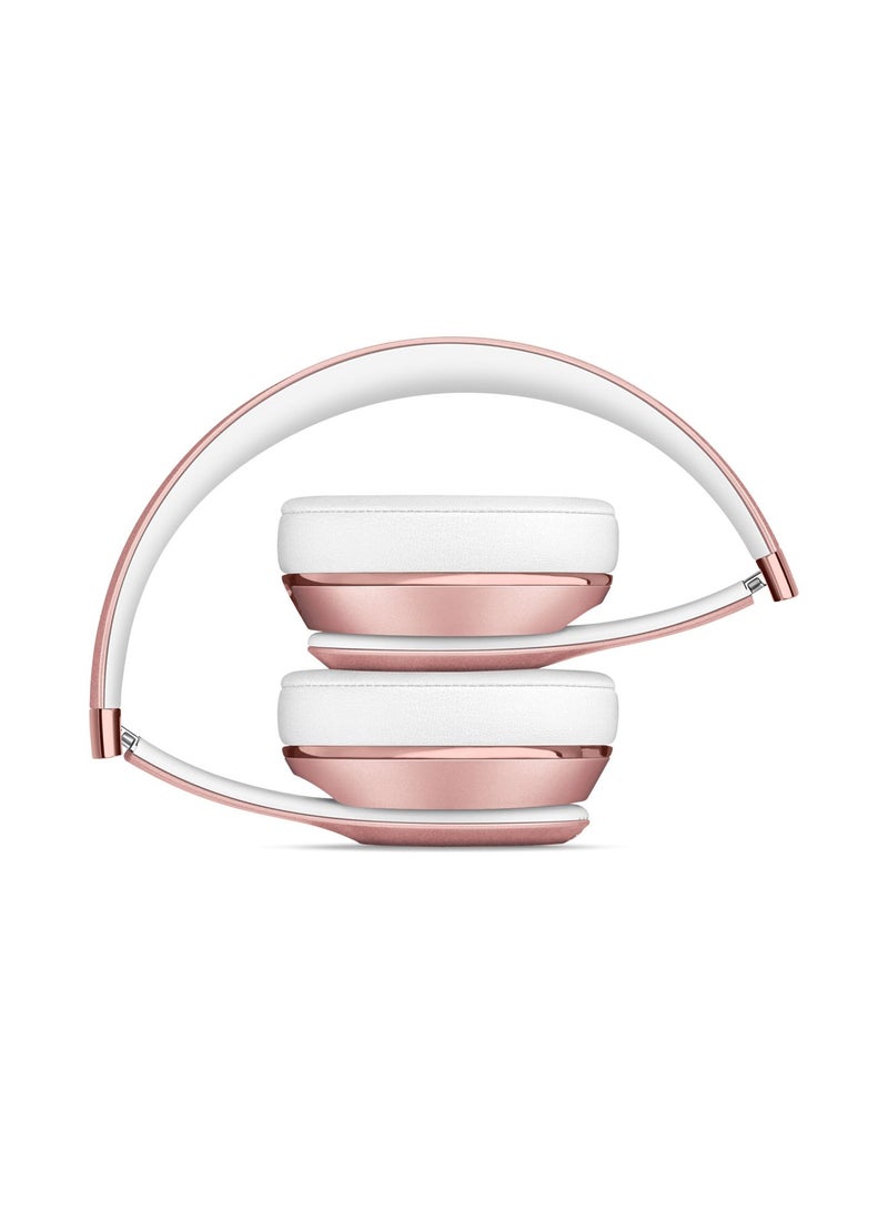 beats Solo3 Wireless On-Ear Headphones Rose Gold - Image 4