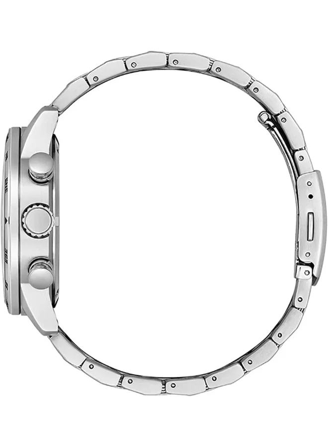 CITIZEN Citizen CA0790-83L Chronograph Watch with Stainless Steel Strap for Men, Blue/Silver