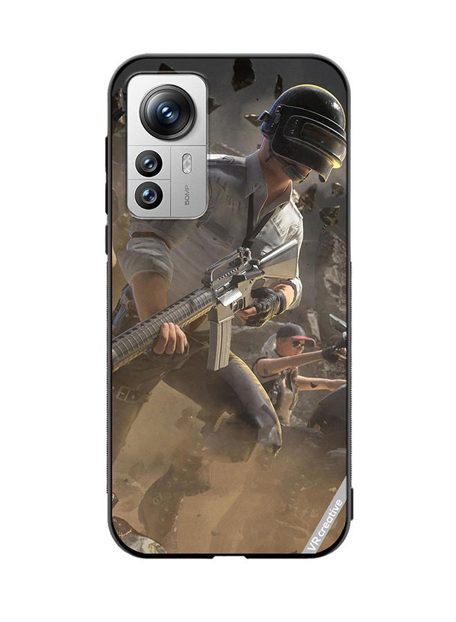 VR CREATIVE Protective Case Cover For Xiaomi 12X Pubg Design Multicolour - Image 1