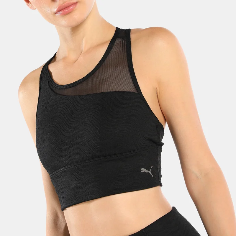 PUMA Women's Mid Impact Flawless Sports Bra